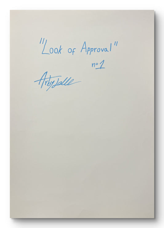 "Look of Approval" Art print 50x70cm