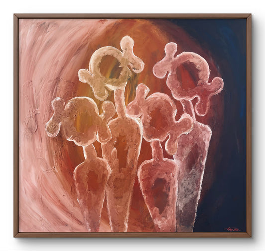 "Family Matters" 120x129cm