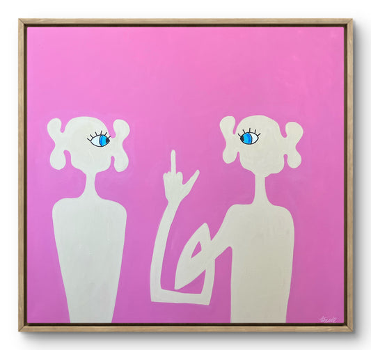 "Foreigner" 120x129cm