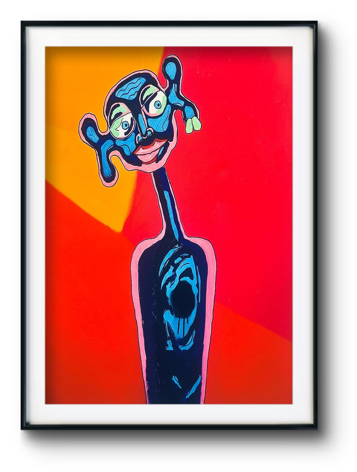 "Look of Approval" Art print 50x70cm