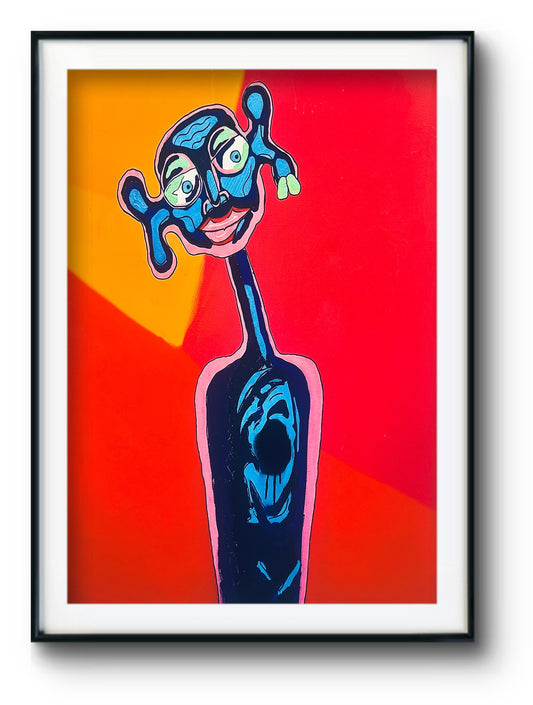 "Look of Approval" Art print 50x70cm